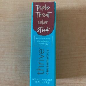 NIB Thrive triple threat color stick Tessa-berry matte.
